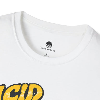 Acid Jazz T-Shirt - Retro Cat DJ Graphic Tee