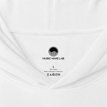 Hip Hop Jazz Hooded Long Sleeve Tee — Vintage DJ Skull Graphic
