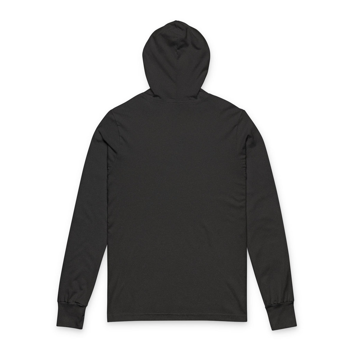 Lo-Fi House Hoodie Tee — Retro DJ Cat Long-Sleeve Hooded Shirt