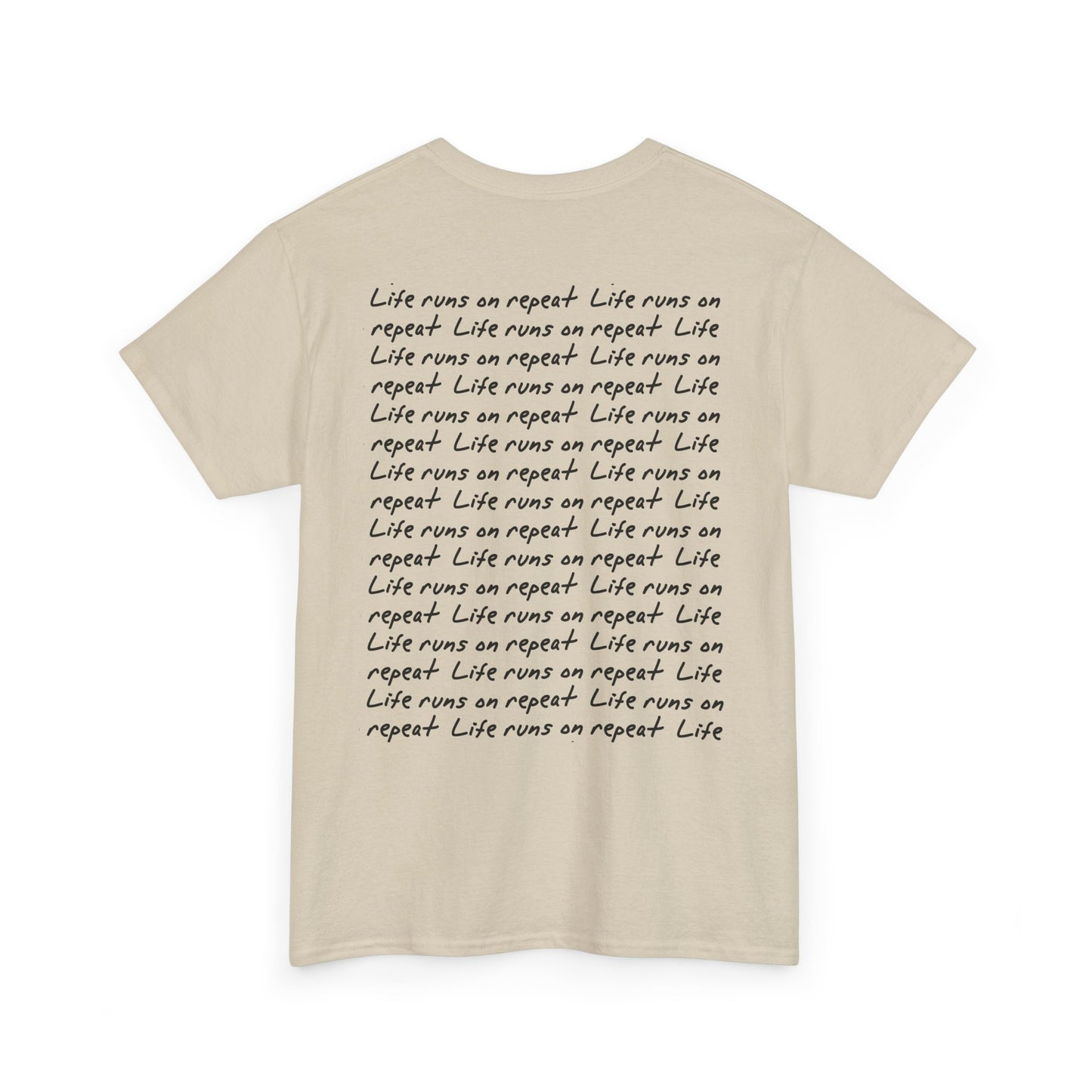 Life Runs on Repeat Unisex Tee