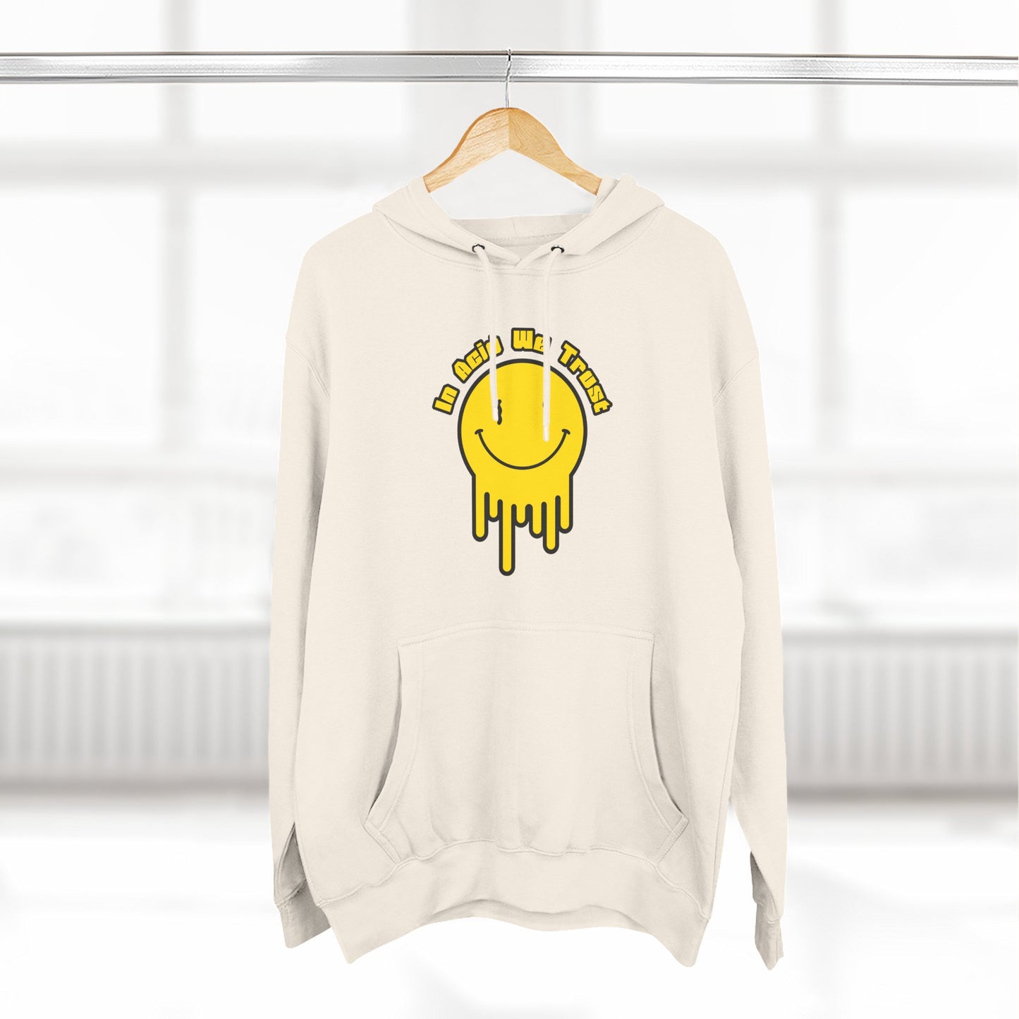Smiley Face Drip Hoodie