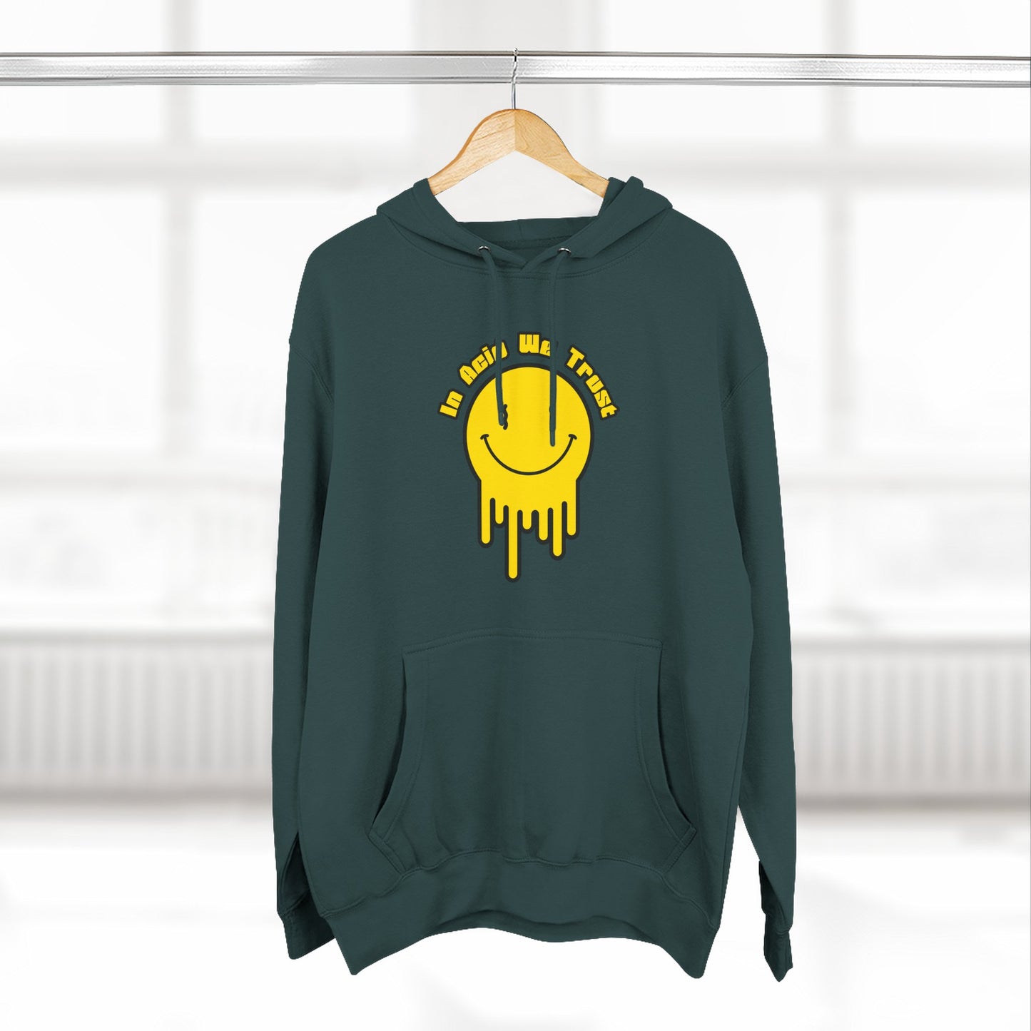 Smiley Face Drip Hoodie