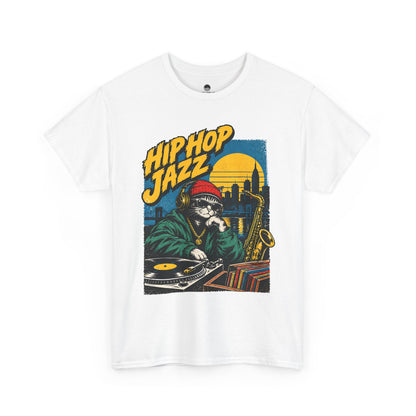 Hip Hop Jazz DJ Tee — Vintage Streetwear Music Graphic T-Shirt