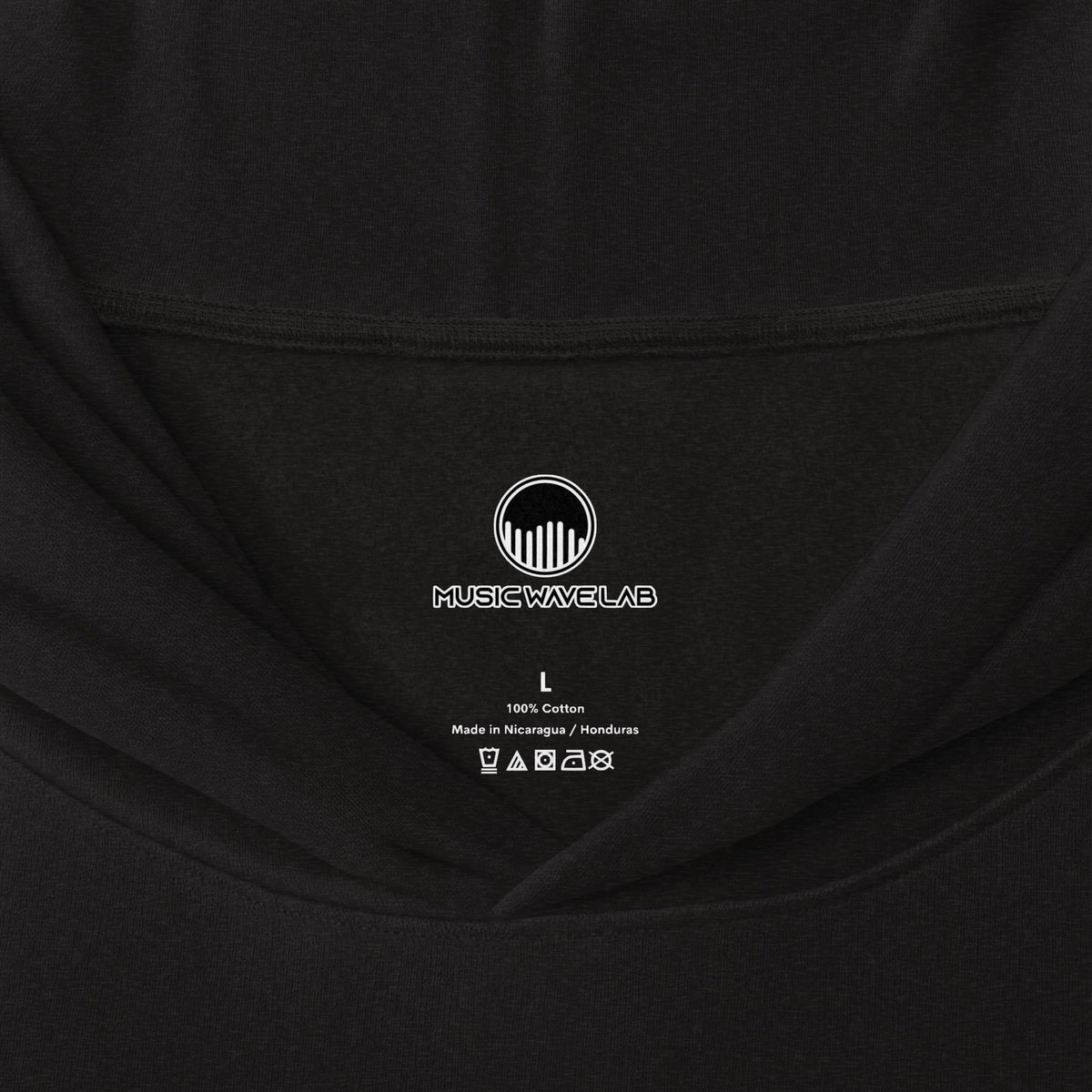 Hip Hop Jazz Hooded Long Sleeve Tee — Vintage DJ Skull Graphic