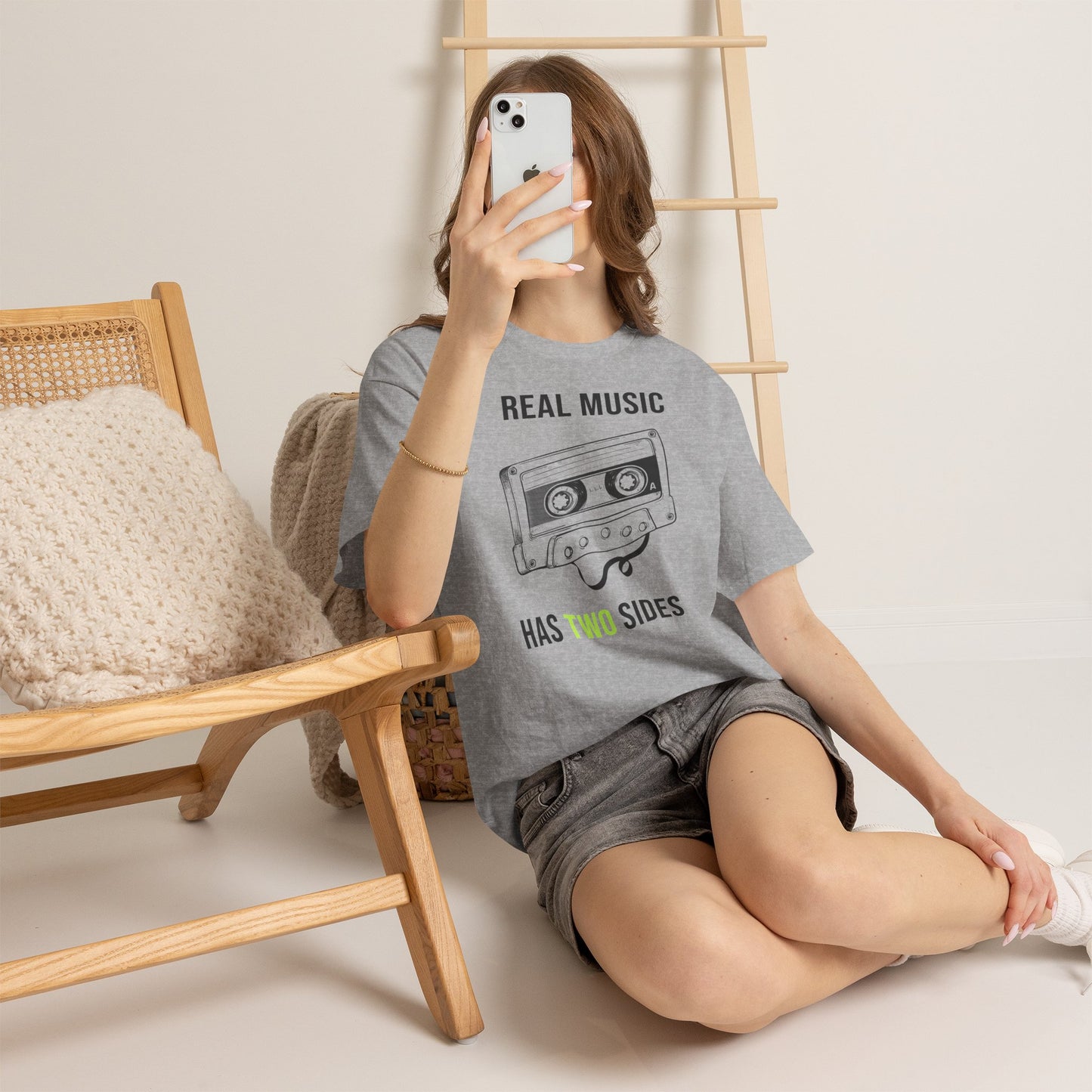 Real Music Has Two Sides T-Shirt