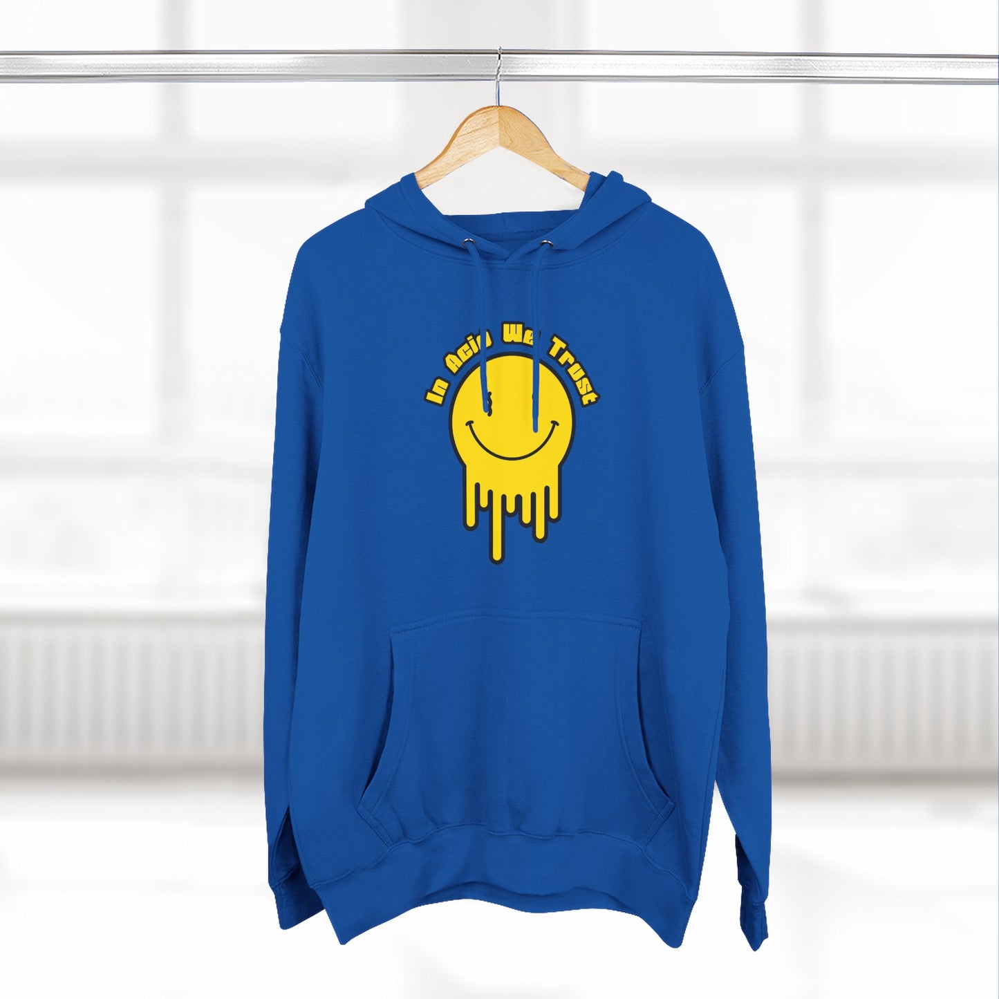 Smiley Face Drip Hoodie