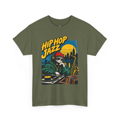 Hip Hop Jazz DJ Tee — Vintage Streetwear Music Graphic T-Shirt